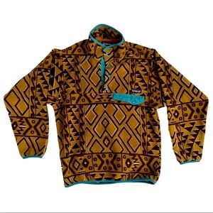 Vintage Patagonia Siete Bear Aztec Print Size XS VTG Vintage